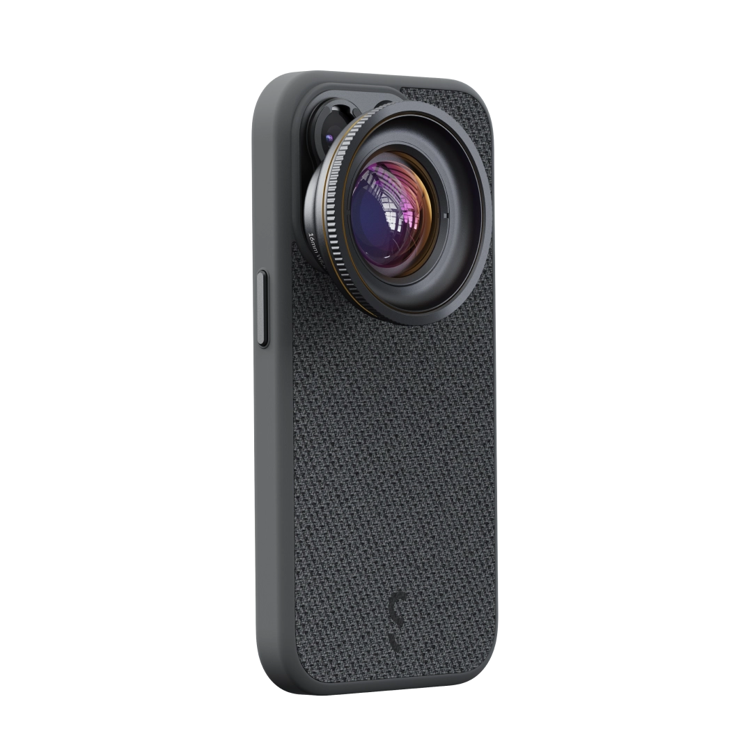 S.Mount Camera Case - iPhone Fabric (Dark Grey)