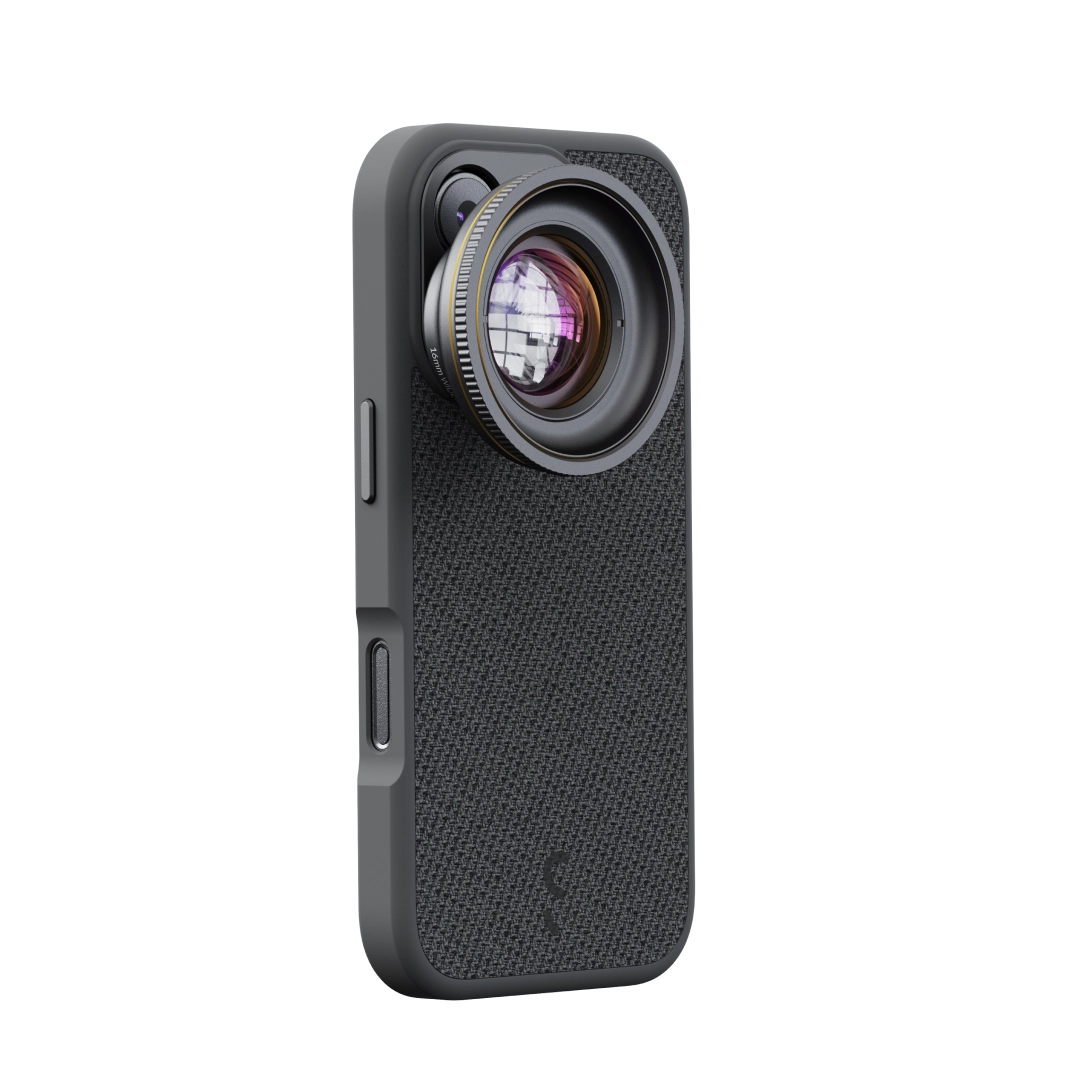 S.Mount Camera Case - iPhone Fabric (Dark Grey)