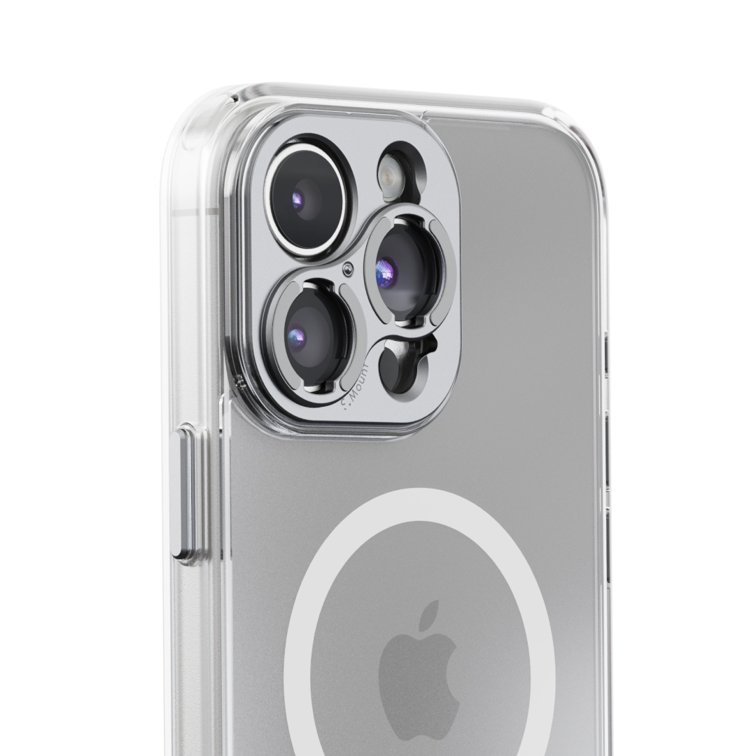 S.Mount Camera Case - iPhone Transparent Clear