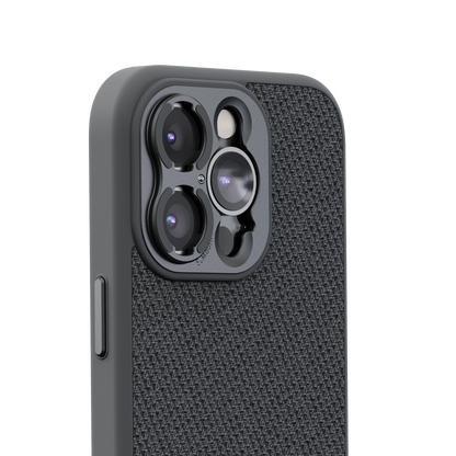 S.Mount Camera Case - iPhone Fabric (Dark Grey)