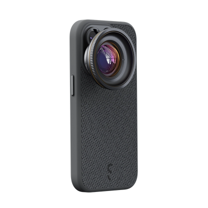 S.Mount Camera Case - iPhone Fabric (Dark Grey)