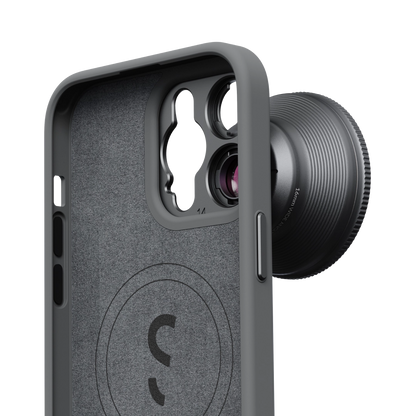 S.Mount Camera Case - iPhone Fabric (Dark Grey)