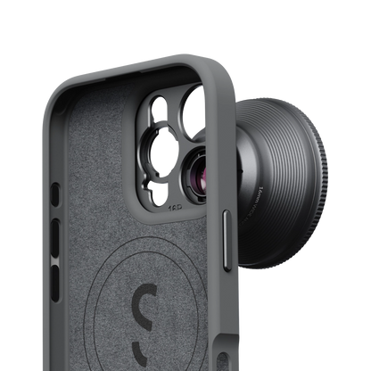 S.Mount Camera Case - iPhone Fabric (Dark Grey)