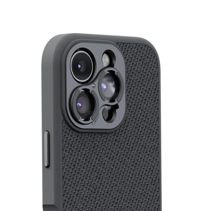 S.Mount Camera Case - iPhone Fabric (Dark Grey)