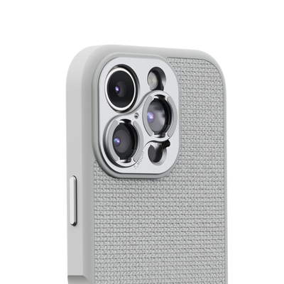 S.Mount Camera Case - iPhone Fabric (Light Grey)
