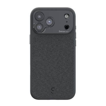 S.Mount Camera Case - iPhone Fabric (Dark Grey)