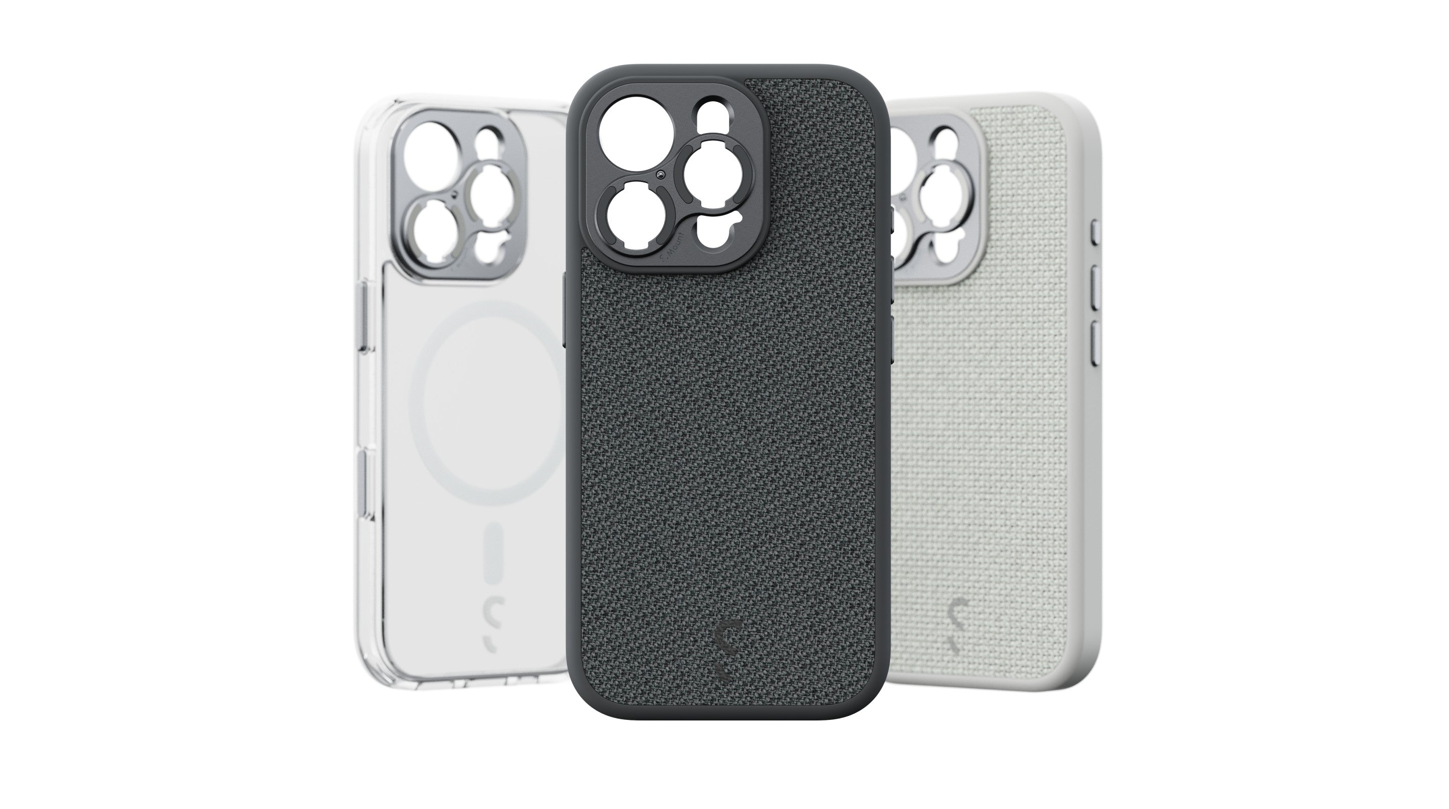 S.Mount Camera Case - iPhone Fabric (Dark Grey) – ShiftCam Gear