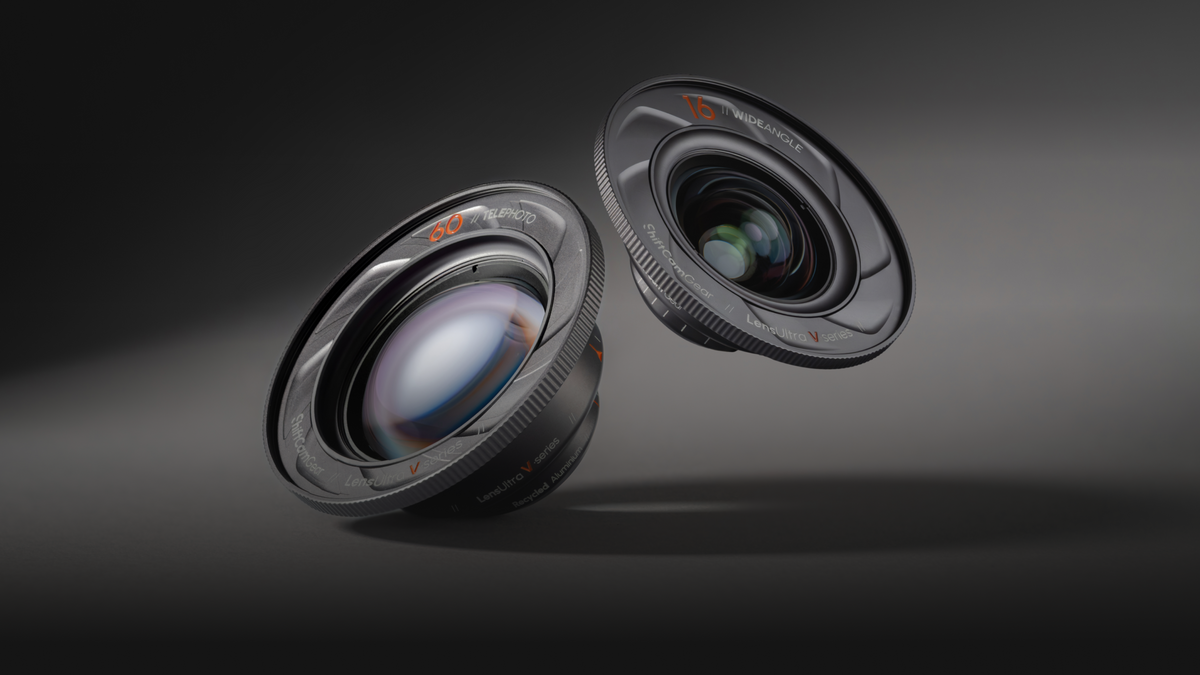 Android Vision Kit V.Series Vision Kit: 16mm Wide Angle & 60mm Telephoto – ShiftCam Gear
